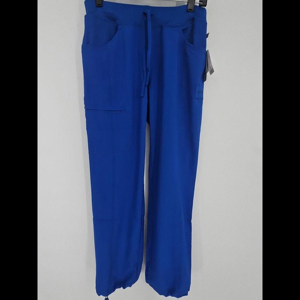 Cherokee‎ Low Rise Drawstring Scrub Pant 1123A RYPS Royal XS